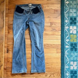 J. Crew Maternity Billie Demi Boot Crop Jean